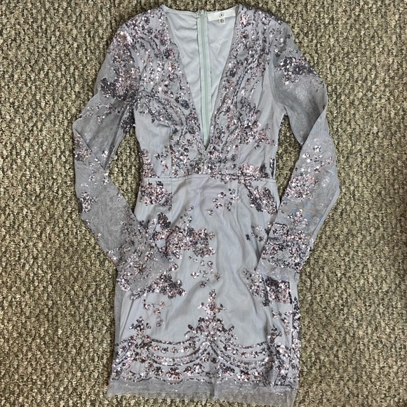 Misguided sequin embellished dress - Picture 8 of 13